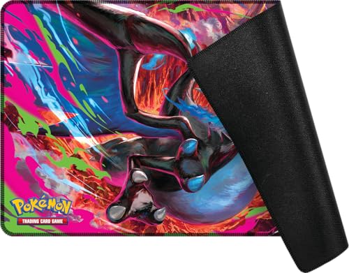 Pokémon: Collection Ultra Premium Mega Charizard X-ex du GCC Pokémon (Deux Cartes holographiques, 18 enveloppes d'extension et Accessoires Premium)