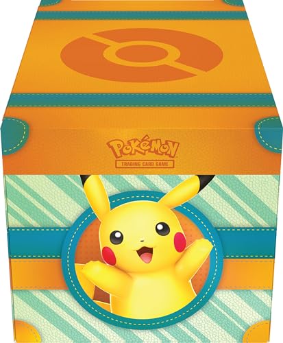 Pokémon: Coffre Aventure à Paldea du JCC Pokémon (7 Cartes Promo Brillantes et 6 boosters)