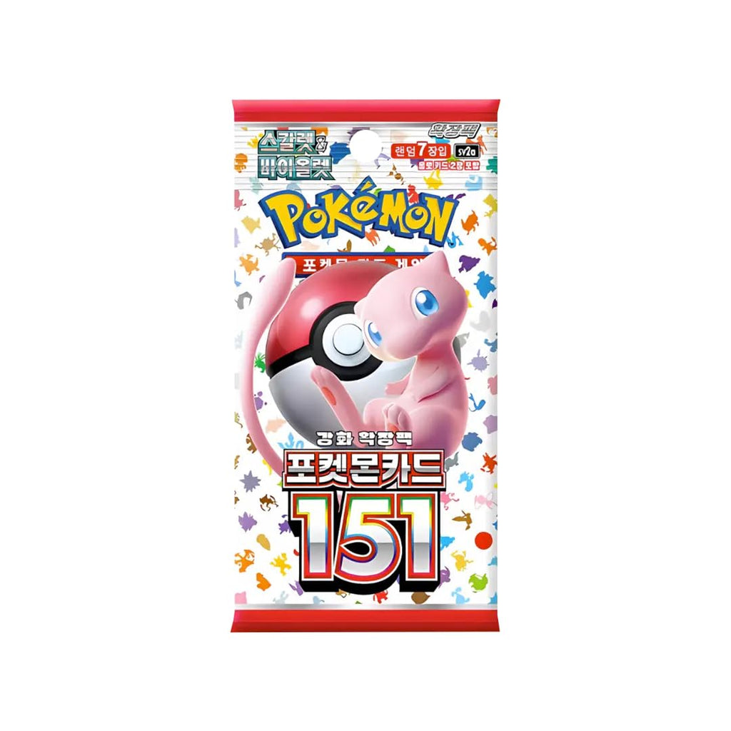 Pokémon 151 Display Coréen 20 Boosters - Édition Officielle Authentique Scellée