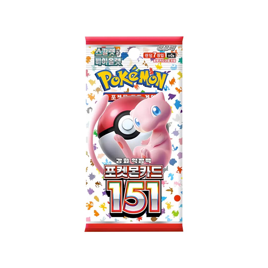 Pokémon 151 Display Coréen 20 Boosters - Édition Officielle Authentique Scellée