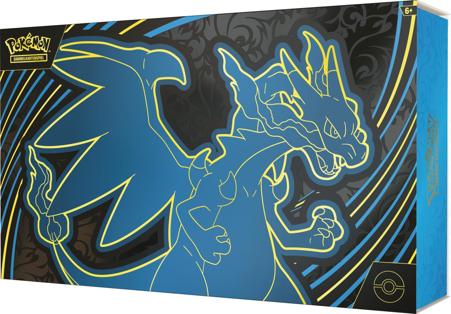 Pokémon Jeu DE Cartes À Collectionner : Ultra Premium Collection Mega-Glurak X-ex (2 Cartes holographiques, 18 boosters et Accessoires Premium)
