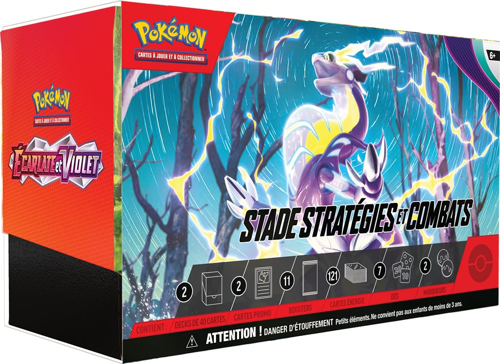 Pokémon - Coffret - EV01 Ecarlate et Violet - Stade Stratégies et Combats