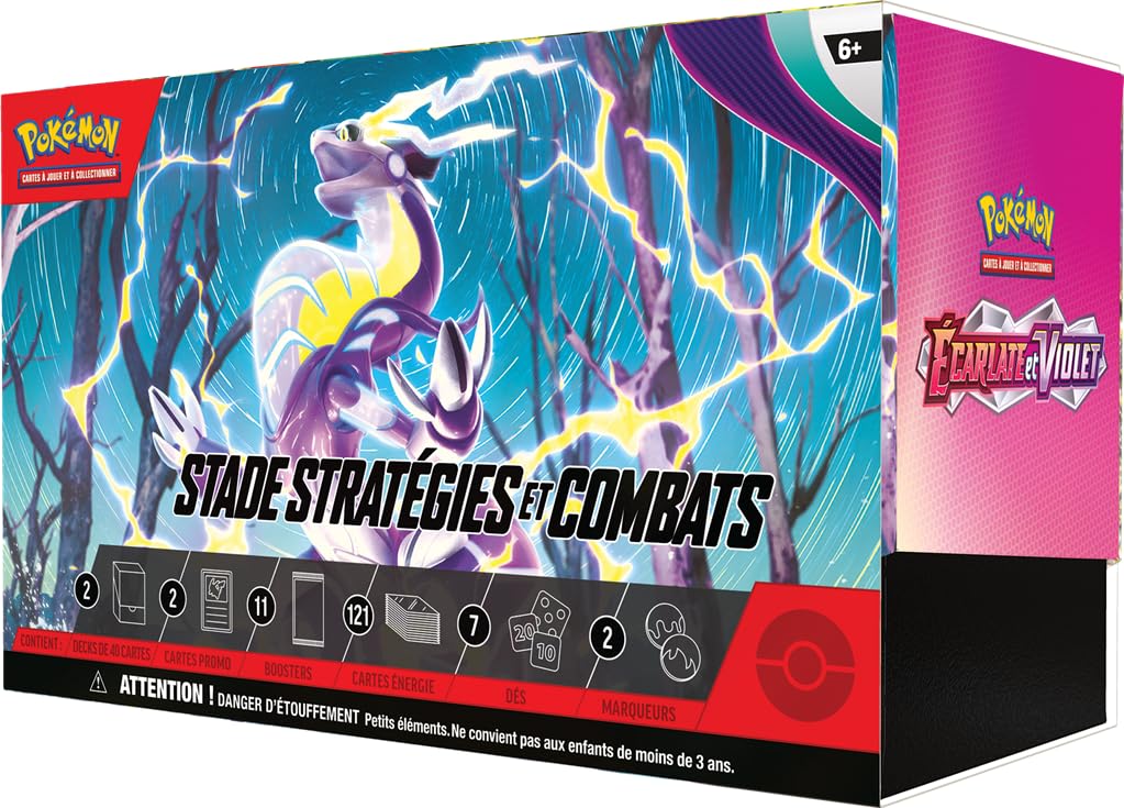 Pokémon - Coffret - EV01 Ecarlate et Violet - Stade Stratégies et Combats