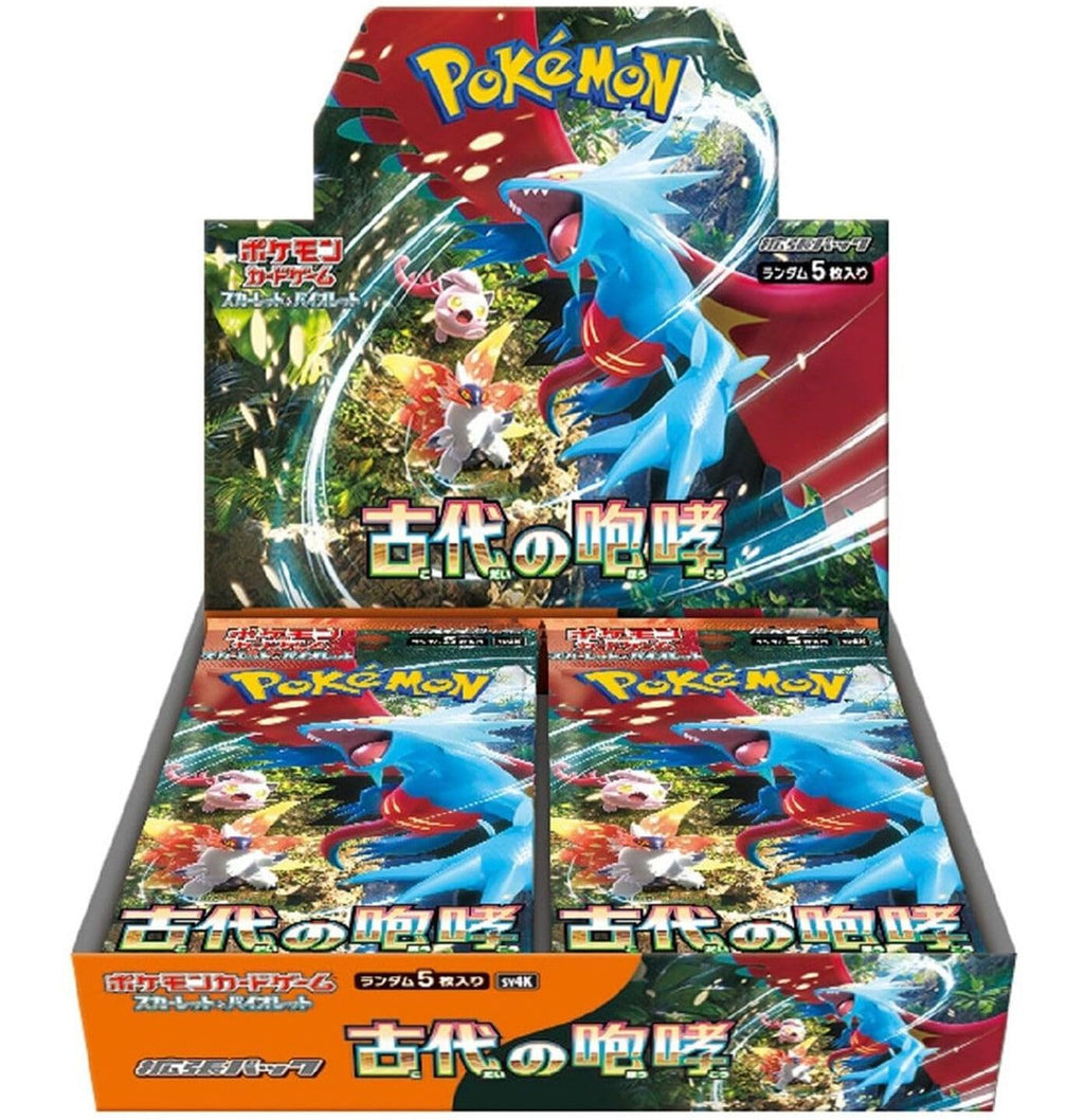 Pokémon Pokemon Jeu de Cartes Scarlet & Violet Boîte d'extension Ancient Roar Box (Version Japonaise)